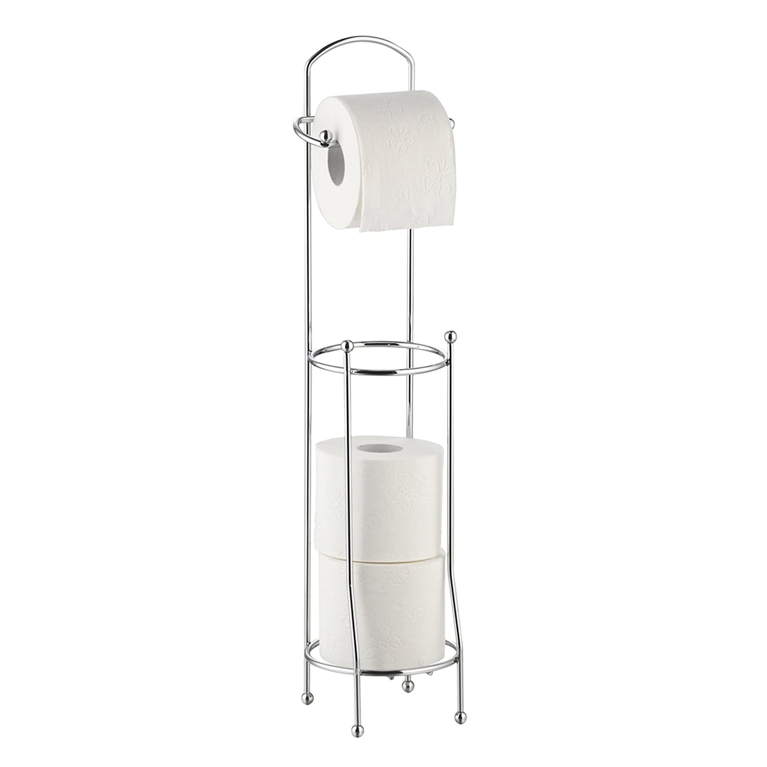 5199 Tissue Roll Stand 63cm High Quality Steel Stand Foe Toilet & Home Use Stand 5199 Tissue Roll Stand 63cm High Quality Steel Stand Foe Toilet & Home Use Stand